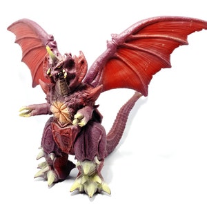 Godzilla Destoroyah 1998 Kaiju Bandai Rare Vintage Toy Soft Vinyl Japan Action Figure