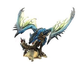 Monster Hunter Capcom Banpresto DX Statue Model Monsters 3 Figure Azure Rathalos
