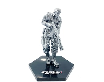 Metal Gear Solid 2 Konami Figure Collection Vol.1 Gunmetal Ver. Japan Toys - Gurlukovich Mercenary