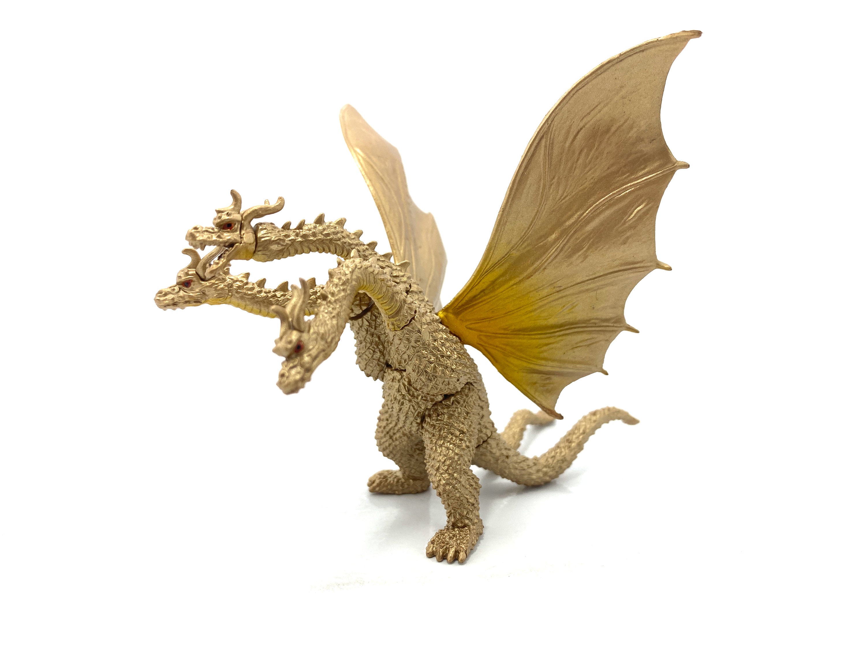 Godzilla 2001 King Ghidorah Bandai Toho Gashapon HG Mini Godzilla 2001 King Ghidorah Bandai Toho Gashapon HG Mini