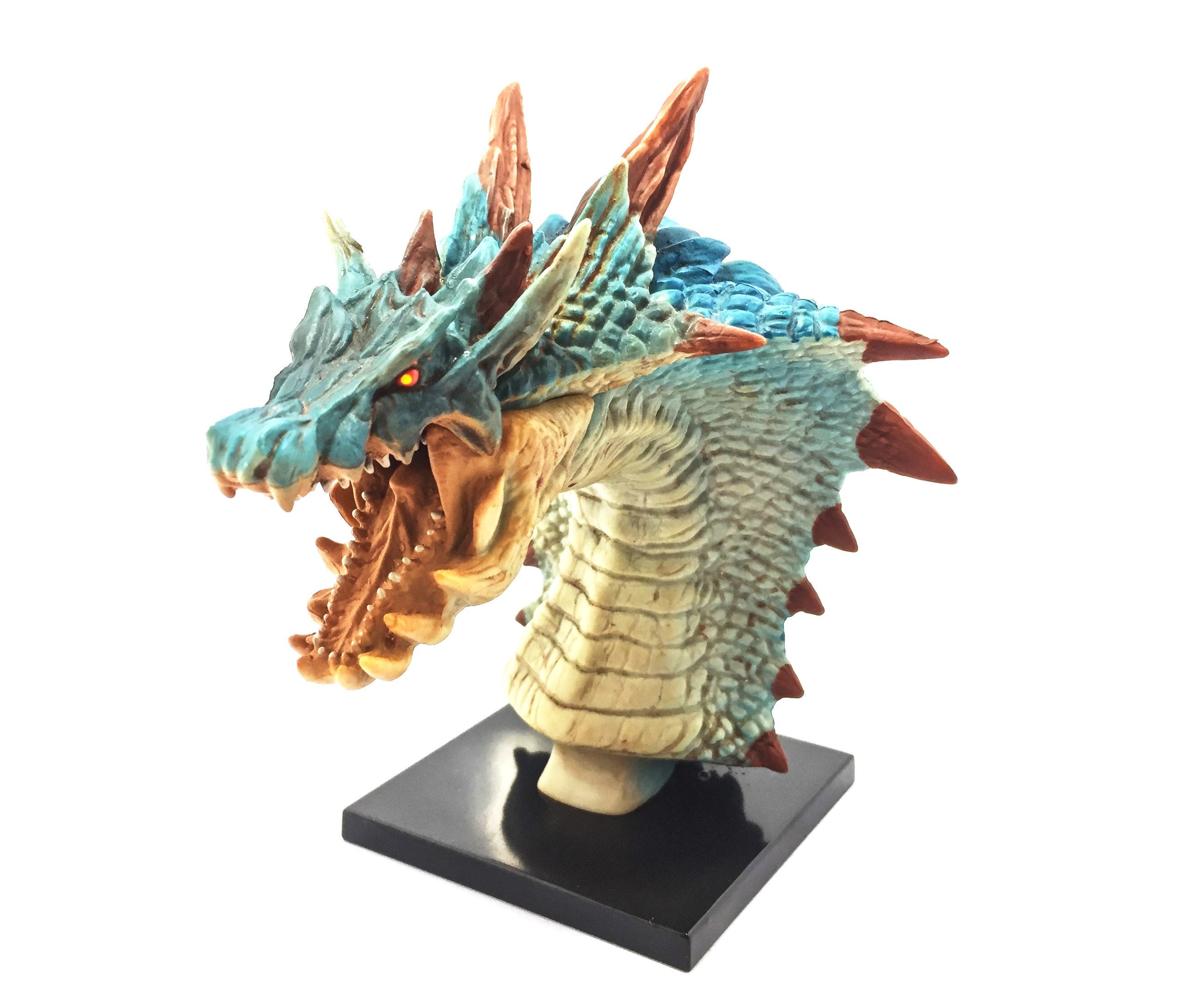 モンスターハンター　ラギアクルス　ヘッドフィギュア　モンハン部限定カラー モンスターハンター ラギアクルス ヘッドフィギュア モンハン部