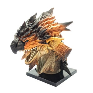 Monster Hunter 3 Tri Capcom Monster Head Trophy Collection Figure Rathalos