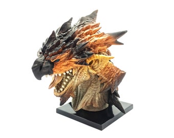 Monster Hunter 3 Tri Capcom Monster Head Trophy Collection Figure Rathalos