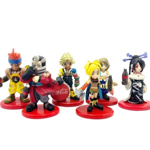 Final Fantasy Square Enix Coca Cola Mini Toys Figure Model Japan