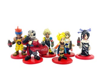 Final Fantasy Square Enix Coca Cola Mini Toys Figure Model