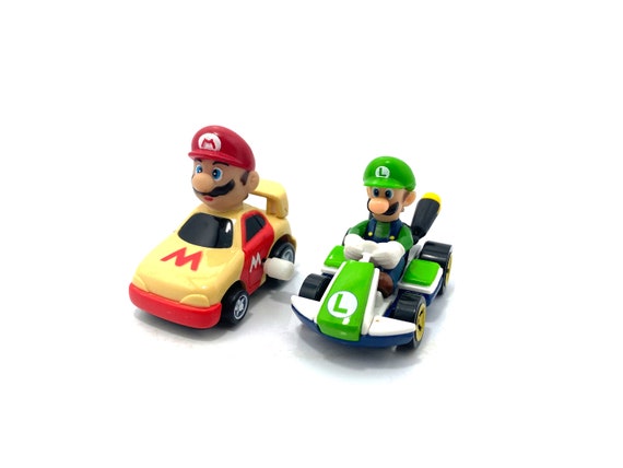 Mario Kart 8 Nintendo Racer Collection Model Toys Figure Mario & Luigi  Standard Kart 