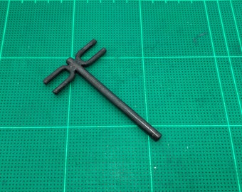 1/6 Scale Custom Made Metal Blacksmith Bending Wrench Handmade Handcraft Mini Toy Action Figure