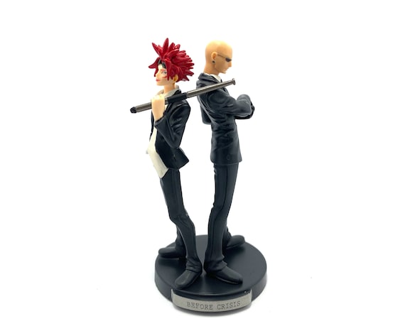 FINAL FANTASY VII レノ フィギュア 2点セット Final Fantasy VII 10th Anniversary Square Enix Trading Arts Toys