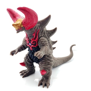 Ultraman Monster Kaiju Bandai Vintage Toy Soft Vinyl Figure Japan - Skull Gomorra