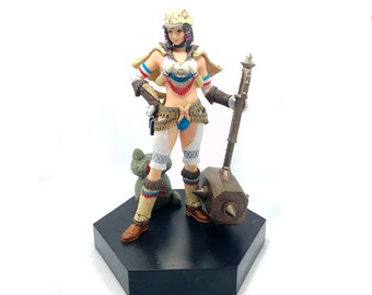 Monster Hunter 10th Banpresto Ichiban Kuji C Prize Figure DX - Female Hunter