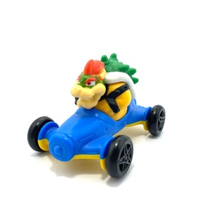 Mario Kart 8 Mcdonald Happy Meal Kid Collection Model Toys Figure - Bowser Mach 8