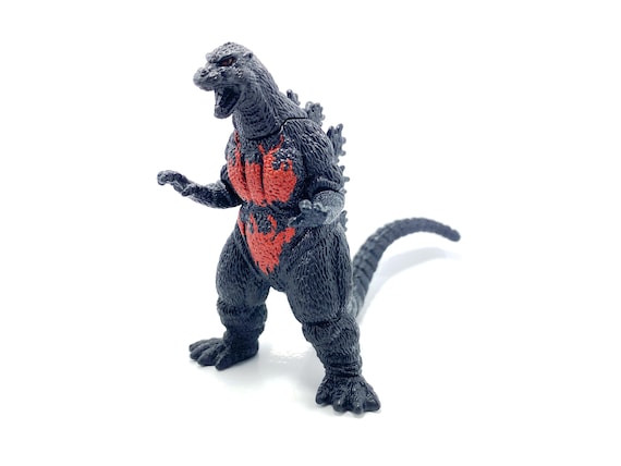 Godzilla 1995 Kaiju Bandai Figure Japan Vintage Toys - Burning