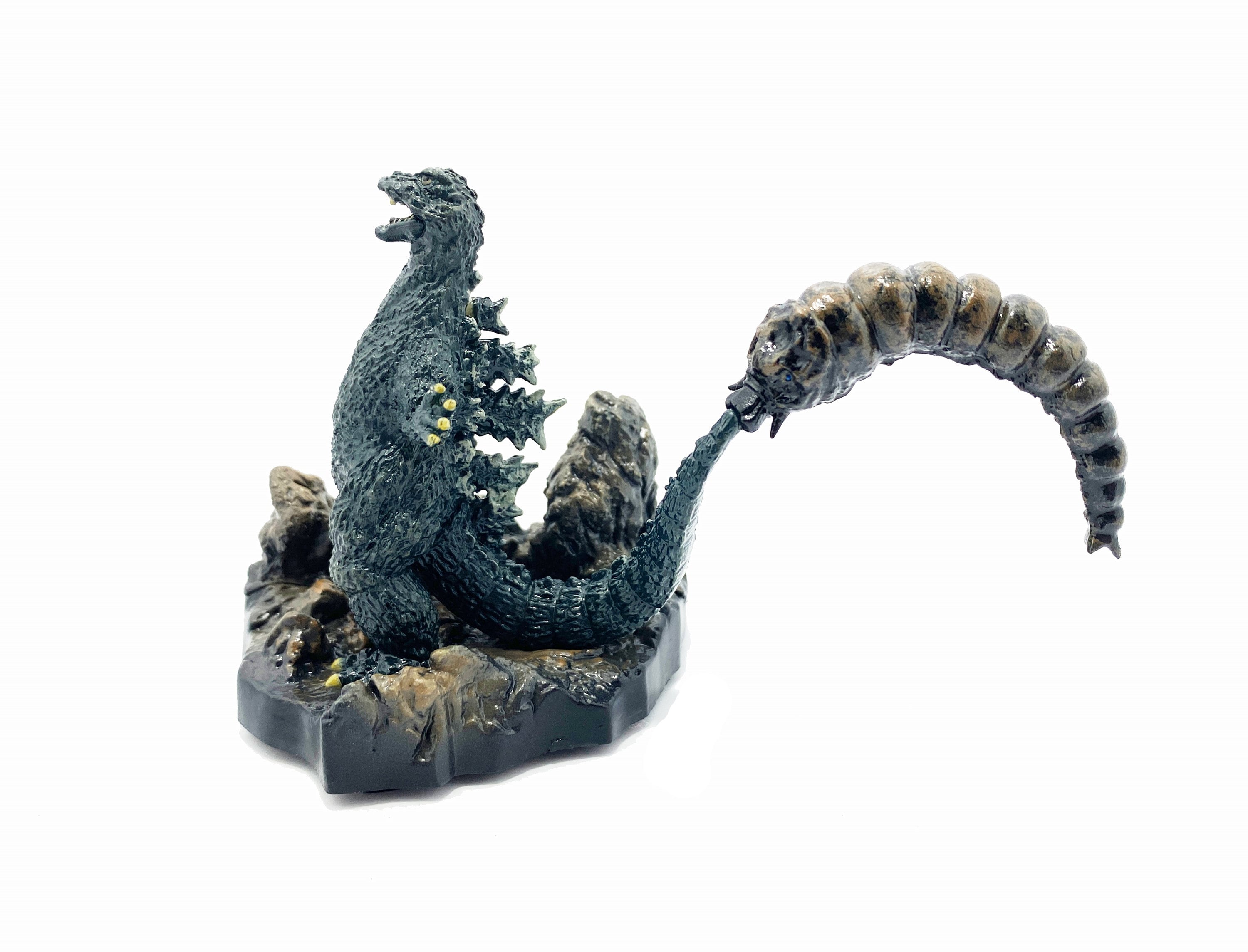 ゴジラ　プラモデル　ジオラマ　モスラ ゴジラ対モスラ バンダイ コンプリートワークス ジオラマミニ