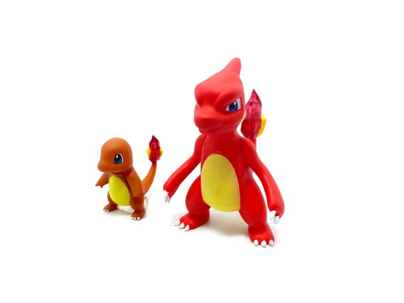 Pokemon Scale World Pocket Monsters Bandai Collection Toys Figure Charmander Charmeleon Etsy Canada