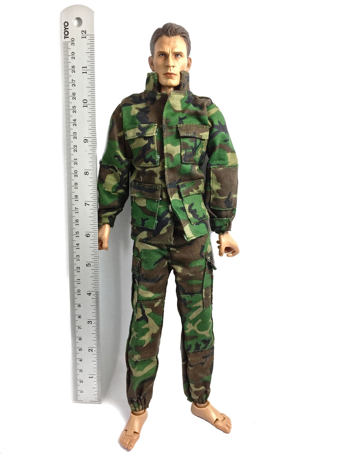 1/6 Scale Custom Made Military Suit Woodland Camo US Army | Etsy