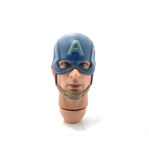 Hot Toys MMS242 Marvel Captain America Action Figure schaal 1/6 - Head Sculpt afbeelding 2