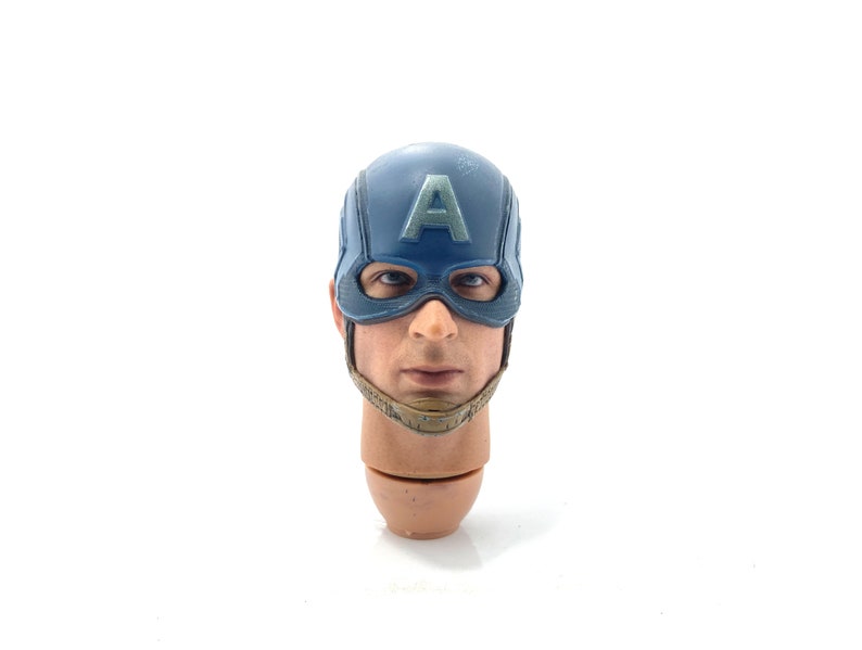 Hot Toys MMS242 Marvel Captain America Action Figure schaal 1/6 - Head Sculpt afbeelding 2