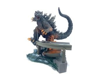 ゴジラ 1955 バンダイ コンプリートワークス ジオラマ ミニフィギュア