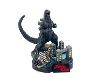 ゴジラ フィギュア ミニチュア　セット　ジオラマ ゴジラ 1969 バンダイ コンプリートワークス ジオラマミニフィギュア