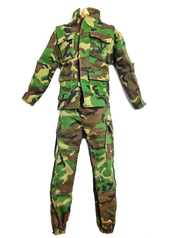 Traje militar hecho a medida a escala 1/6 Woodland Camo US Army Replica  Clothes Uniform -  México