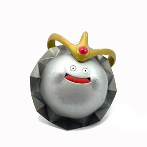 Dragon Quest Monster Square Enix Sofubi Soft Vinyl Figure Japan - Platinum King Jewel
