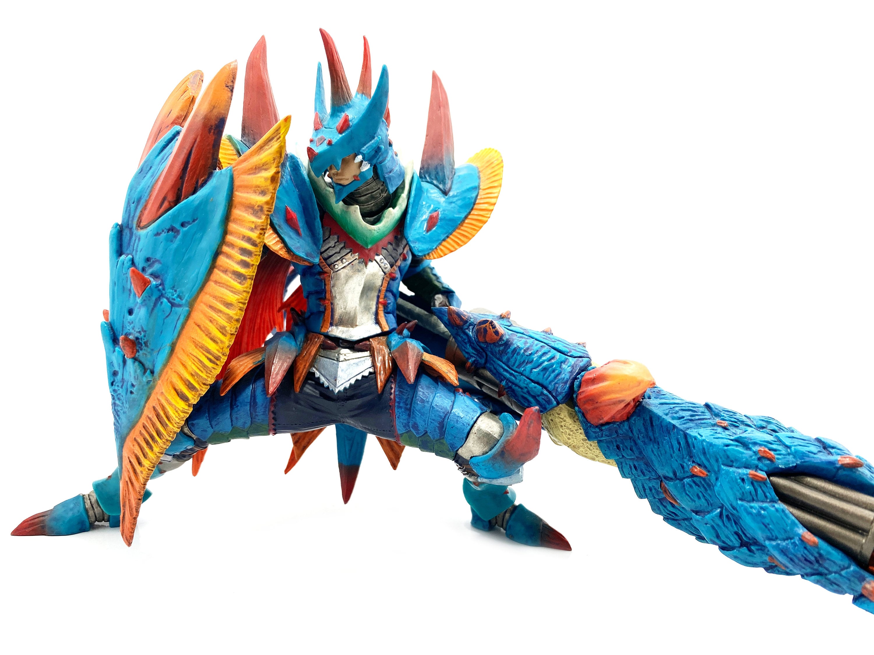 Monster Hunter Capcom Banpresto DXF Hunter Figure Lagiacrus Armor - Etsy