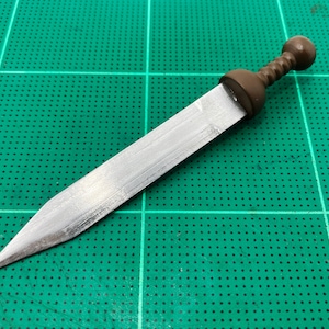 1/6 Scale Custom Miniature Roman Gladius Sword Gladiator Medieval Replica Blade Figure image 5