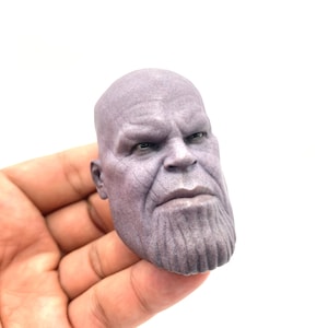 1/6 Scale Hot Toys MMS529 Avengers Endgame Thanos Action Figure - Head Sculpt