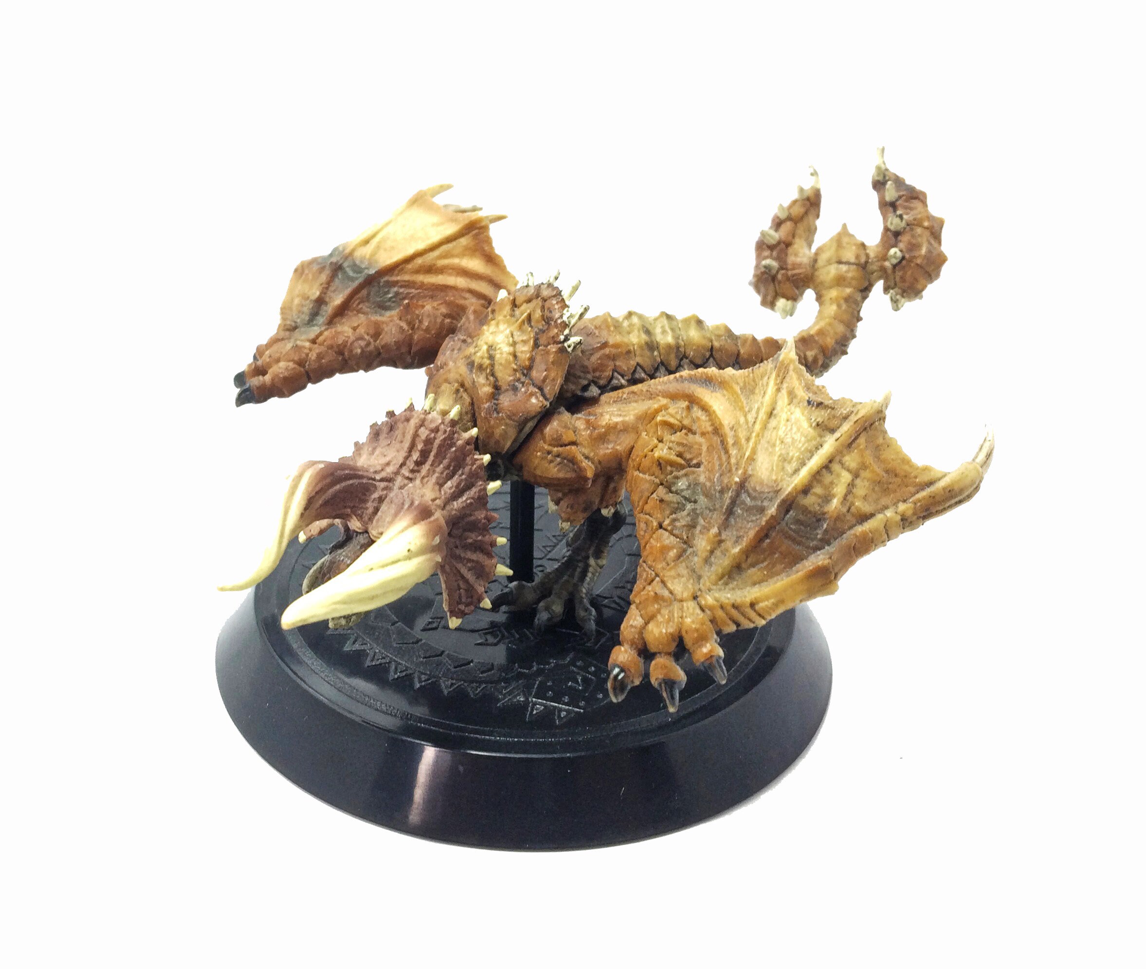 Game Monster Hunter World Rise Gashapon Diablos Cake Topper Figure