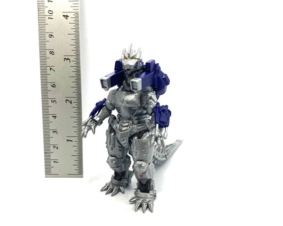 Godzilla Mechagodzilla 2002 Kiryu Bandai Gashapon HG Mini Godzilla Mechagodzilla 2002 Kiryu Bandai Gashapon HG Mini