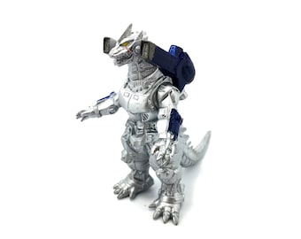 Godzilla 2002 Kiryu Bandai Movie Monster Series Soft Vinyl Figure Japan Toys - Mechagodzilla