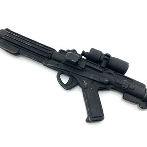 1/6 Scale Custom Made E-11 Blaster Rifle Star Wars Stormtrooper Hasbro Miniature Toy Gun Model Figure