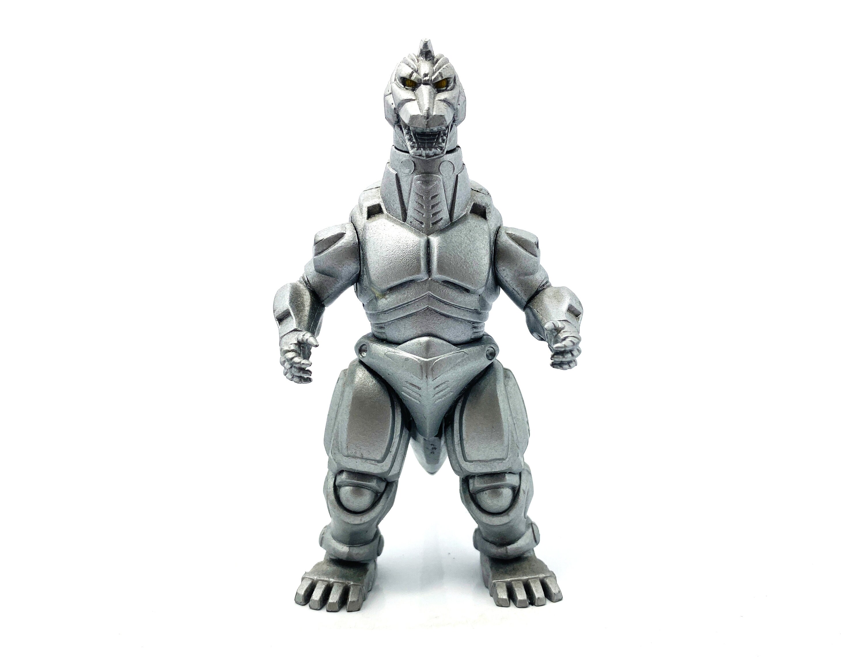 2023 Upgraded Set of 2 Godzilla Earth MechaGodzilla Figures King of The  Monsters, Movable Joints Action Movie Series Soft Vinyl, Travel Bag 