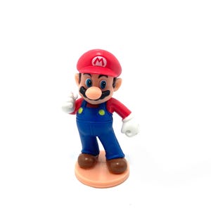 Super Mario Bros Collection Mini Mascot Toys Figure Japan - Mario