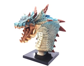 Monster Hunter 3 Tri Capcom Monster Head Trophy Collection Figurine Lagiacrus
