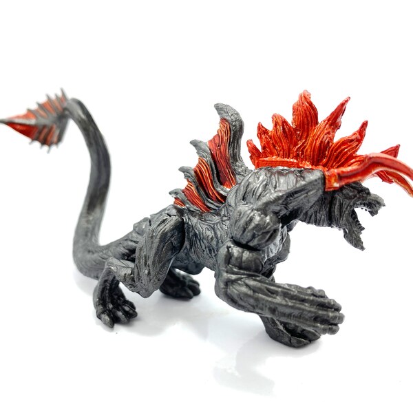 Final Fantasy Square Enix FF Creatures Model Figure Toys Chrome w/o Card - Behemoth