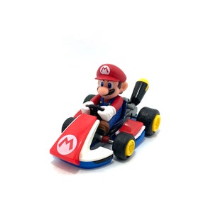 マリオカート8 任天堂レーサーコレクションモデルおもちゃフィギュア - マリオスタンダードカート