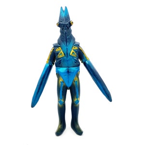 Ultraman Monster Kaiju Bandai Vintage Toy Soft Vinyl Japan Figure 5&quot; - Powered Baltan