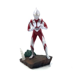 Ultraman Megahouse Petitrama Fantasy Diorama Figure Japan Toys - Shin Ultraman Fighting Pose