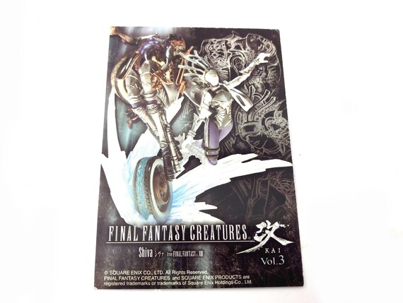 Final Fantasy Square Enix FF XIII Creatures Kai Vol.3 Model Figure