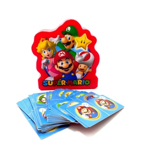 Super Mario Bros. McDonald Happy Meal Kid Kolekcja Modeli Zabawki Figurka - Gra Karciana