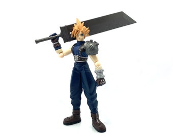 Final Fantasy VII Square Enix Bandai Extra Knights Toy Figure Model - Cloud Strife