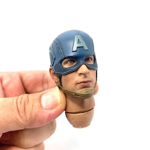 Hot Toys MMS242 Marvel Captain America Action Figure schaal 1/6 - Head Sculpt afbeelding 1