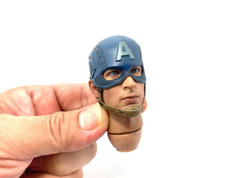 Hot Toys MMS242 Marvel Captain America Action Figure schaal 1/6 - Head Sculpt afbeelding 1