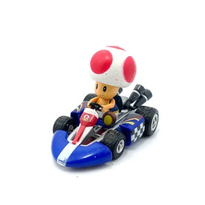 マリオカートWii 任天堂レーサーコレクションモデルおもちゃフィギュア - キノピオスタンダードカートS