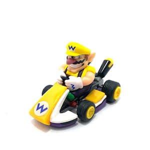 Mario Kart 8 Nintendo Racer Collection Model Toys Figure - Wario Standard Kart