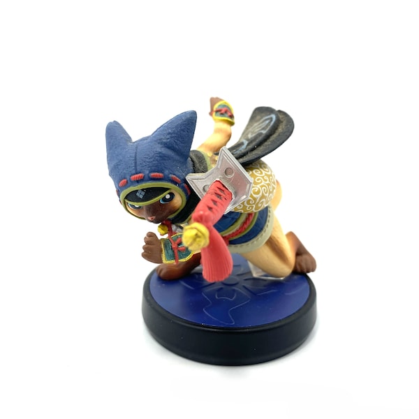 Monster Hunter Rise Nintendo Amiibo Figure Japan Toys - Palico