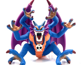 Dragon Quest II Final Boss Devil Monster Square Enix Sofubi Soft Vinyl Figure Japan - Sidoh Malroth