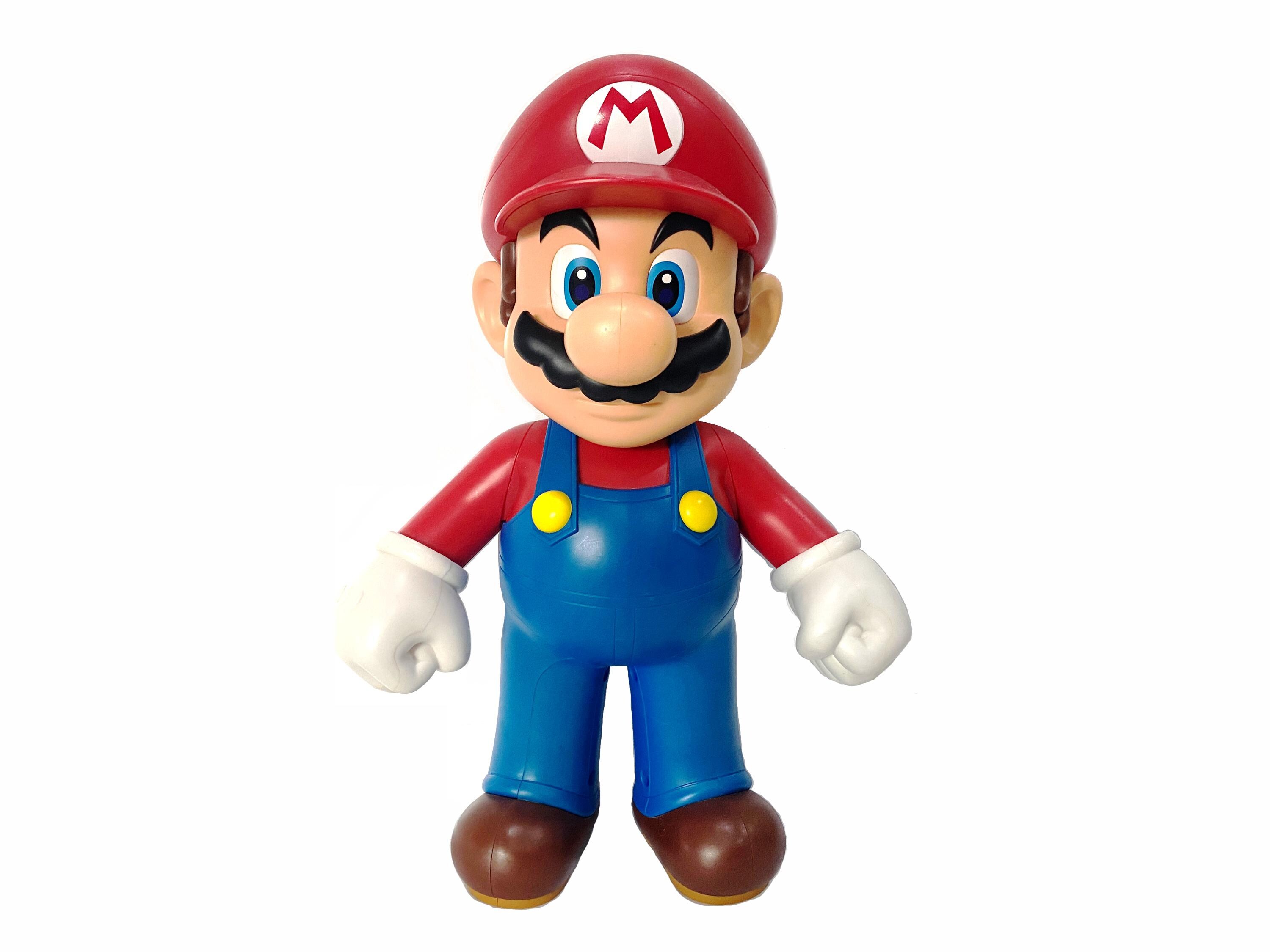Super Mario Characters DX Sofubi Figure Model Toys Japan - Mario