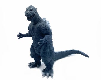 Godzilla 1954 Bandai Toho Monsters Roar Attack Soft Vinyl Figure Japan Vintage Toys